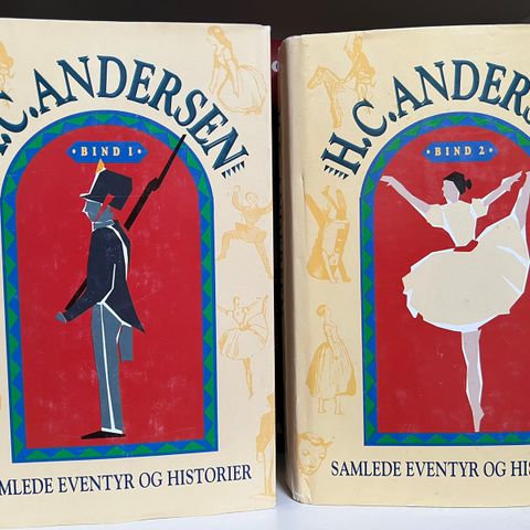 2 bøker av H.C. Andersen 200kr for begge
