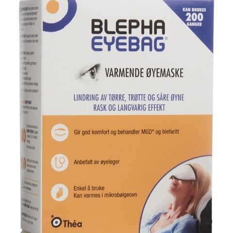 2 stk.Blepha Eyebag øyemaske (nye)