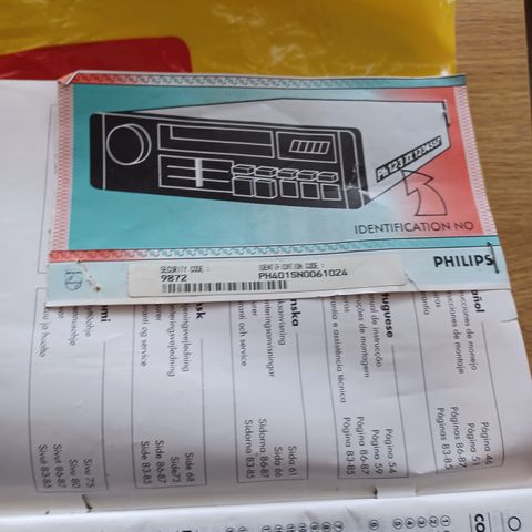 Philips Radio/Kassettspiller