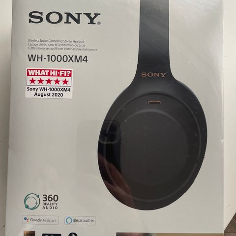 Sony wireless noise cancelling stereo headset