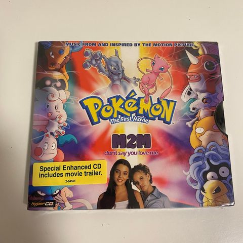Pokemon - the first movie/M2M Cd singel (ny i plast)