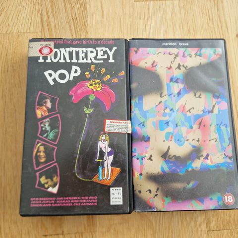 Monterey Pop + Marillion Brave VHS