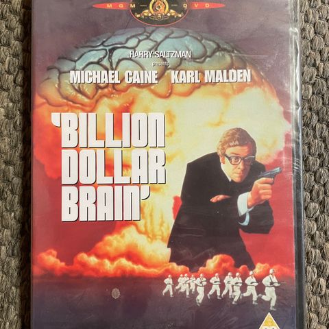 [DVD] Billion Dollar Brain - 1967 (norsk tekst)