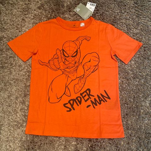 T-skjorte Spiderman i str. 134/140, Ny!