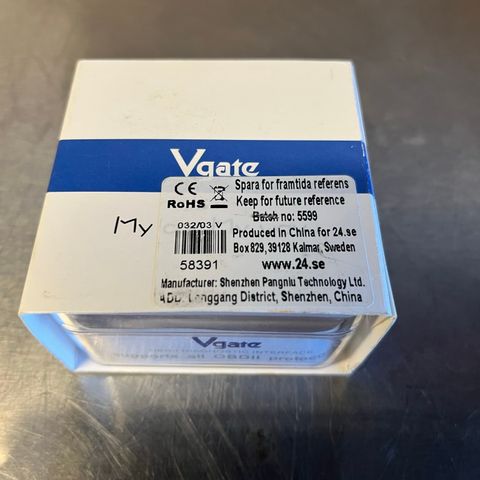 Diagnoseverktøy / OBDII adapter (Vgate).