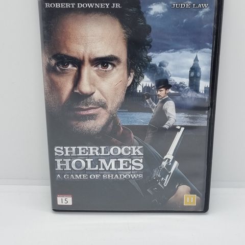 Sherlock Holmes, A game of shadows. Dvd