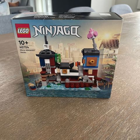 Nytt og uåpnet Lego 40704 Micro Ninjago Docks GWP