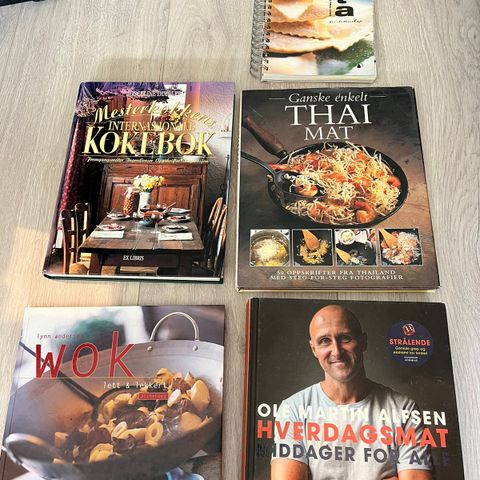 Diverse kokebøker