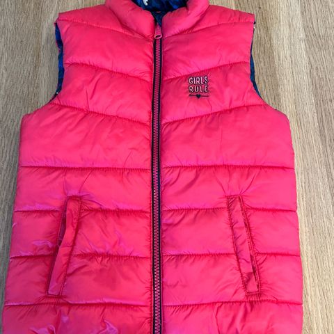 Vest jente str 116