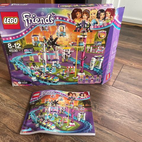 Lego Friends Berg-og-dalbane på tivoli 41130+ ekstra klosser