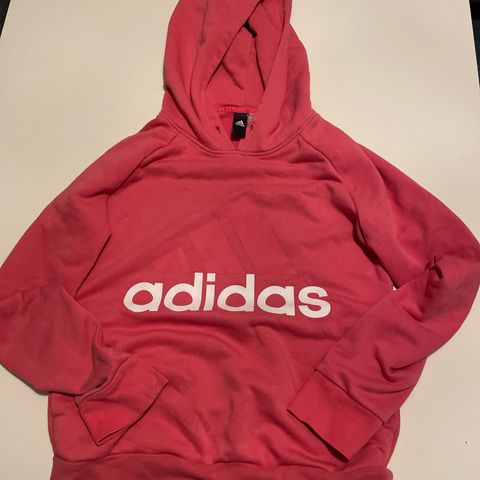 Rosa Adidas hettegenser