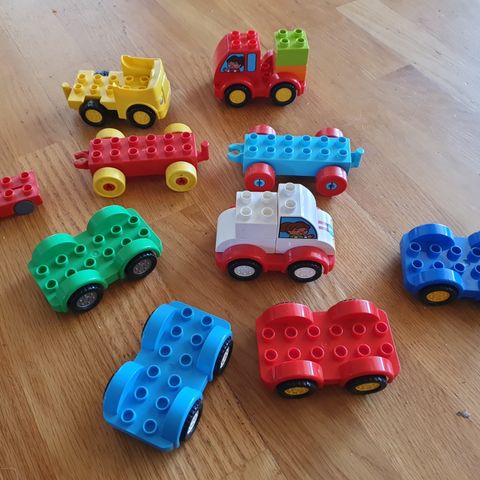 Lego duplo små biler