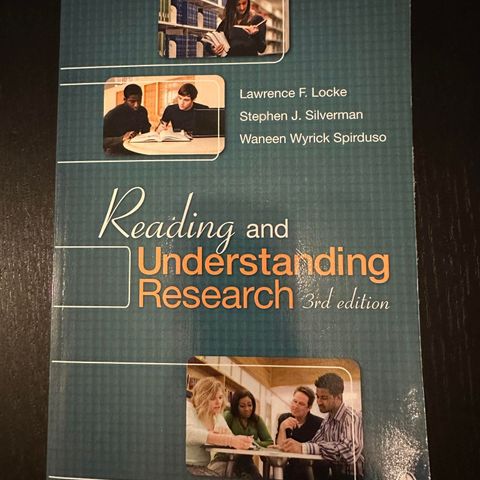 Reading and understanding research