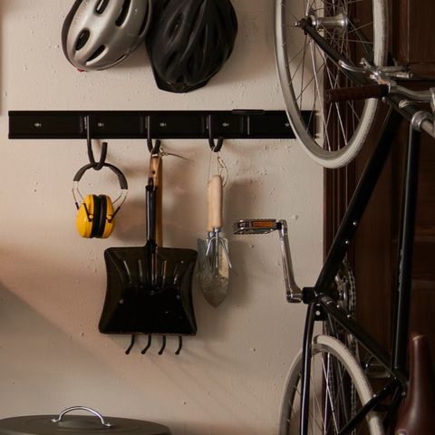 Sykkelstativ/ garasje kroker fra IKEA