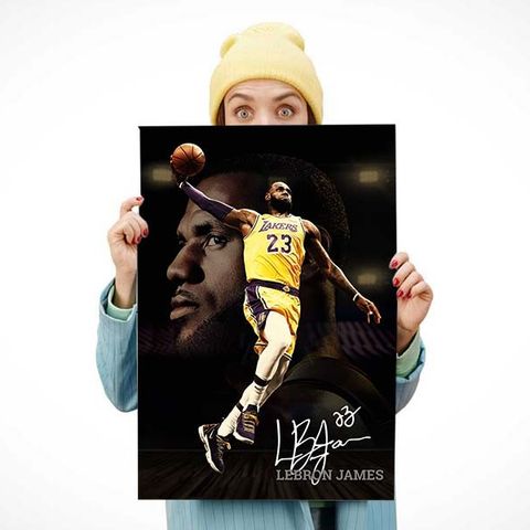 Lebron-James Plakater