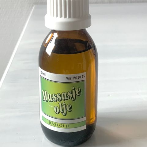 Massasjeolje baseolje 100 ml