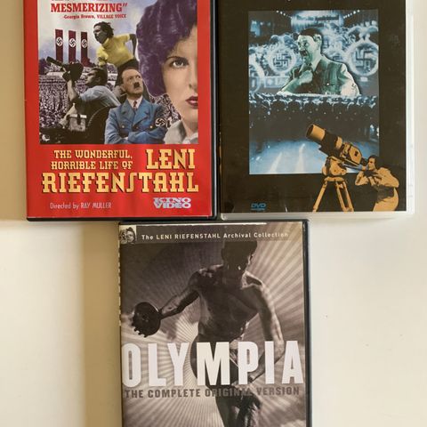Leni Riefenstahl DVD pakke