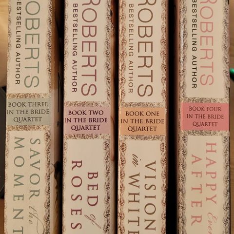 "Bride Quartet", 4 Nora Roberts' romaner