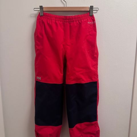 Helly Hansen skallbukse / regnbukse str 122