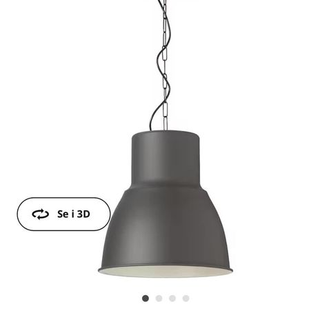 Taklampe IKEA Hektar