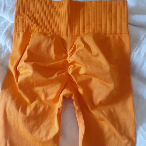 Neonfrisk oransje tights! Str L