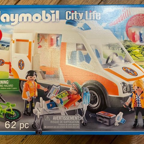 Ny Playmobil ambulanse