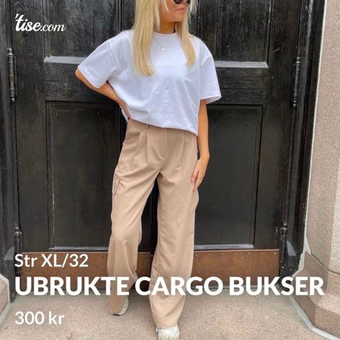 Ubrukte cargobukser