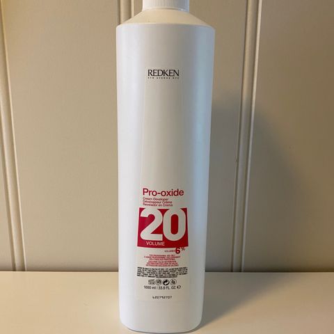 Redken 20 vol / 6% Developer