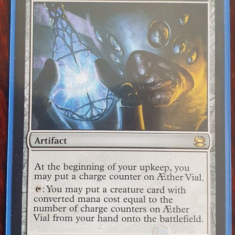 Magic the gathering kort. Aether Vial