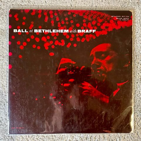 Ruby Braff – Ball At Bethlehem With Braff (Jazz, 10 tommer, Bethlehem)