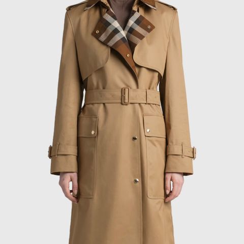 Burberry Sandridge trench coat kåpe Euro size: 32