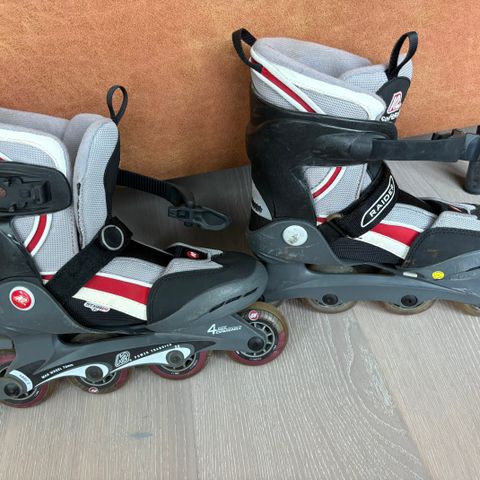 Lite brukt * K2 Raider Rollerblades SoftBoot str. 34,5 - 38