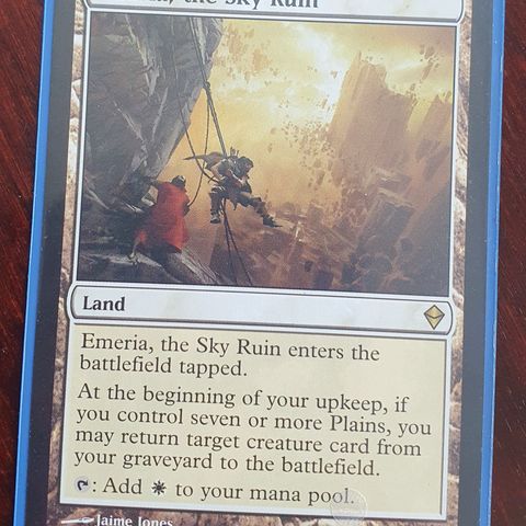 Magic the gathering kort. Emeria, the Sky Ruin