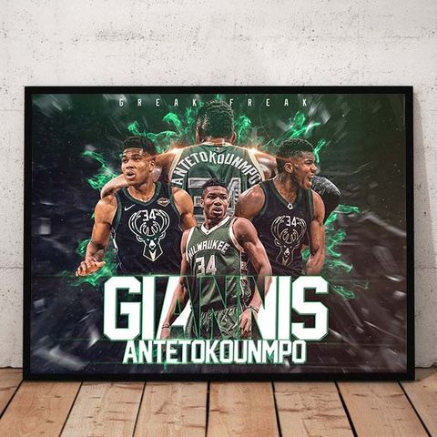 Giannis Antetokounmpo Plakater