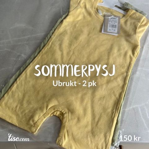 Sommerpysjer 2 pk