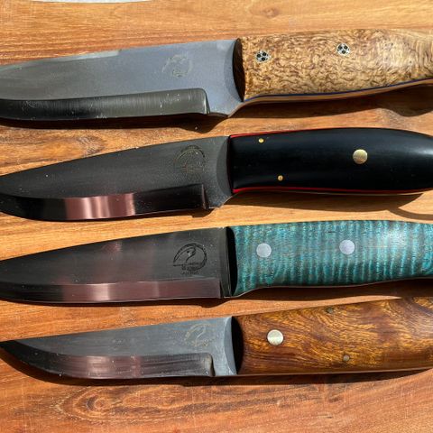 Håndlaget fulltang kniver, RWL34,80CrV2 AEB-L,15N20,  bushcraft, BCreation