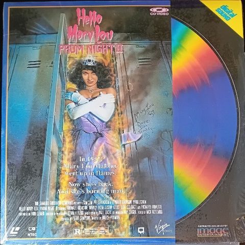 LASERDISC: PROM NIGHT II: HELLO MARY LOU