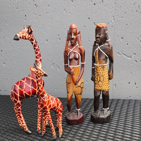 Sjarmerende afrikansk figurer.