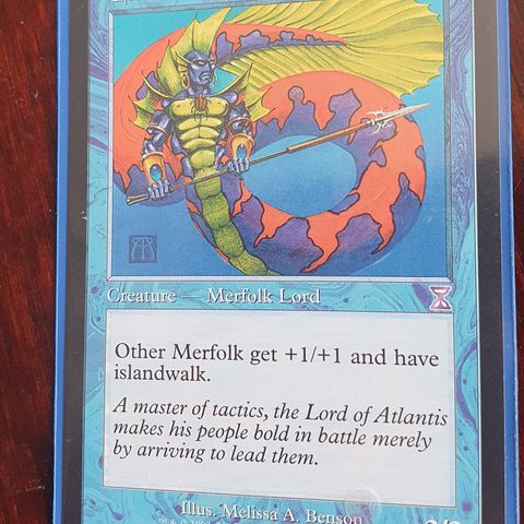 Magic the gathering kort. Lord of Atlantis