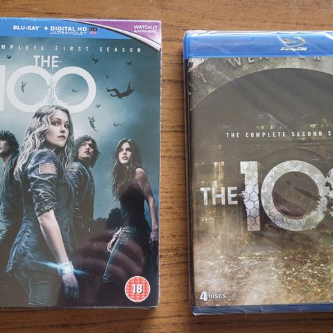 the 100 season 1 og 2 nordic uåpna Sone B