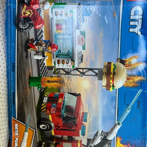Lego City - Burger Bar Fire Rescue (60214) -