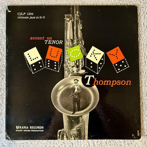 Lucky Thompson - Intimate Jazz In Hi-Fi, Accent On Tenor Sax (Jazz, 1st mono)