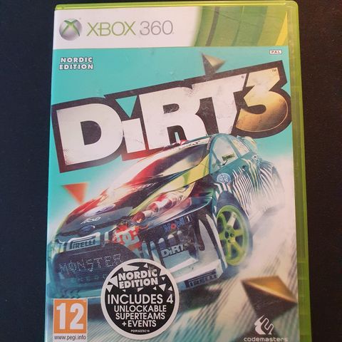 Dirt 3 til Xbox 360