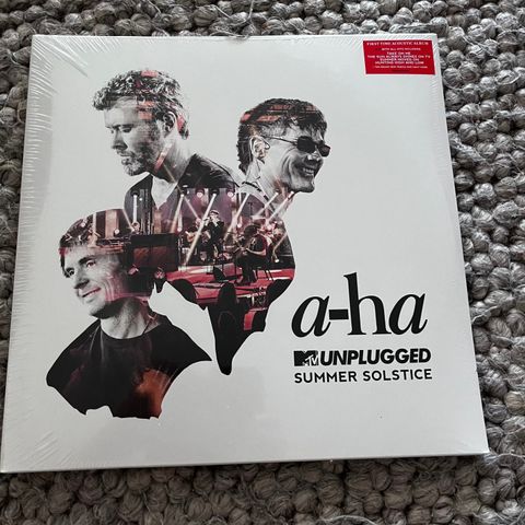 A-ha  – MTV Unplugged (Summer Solstice) - 3 x Lp - SEALED