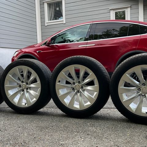 Tesla originale felg pakke 20" se bilder.