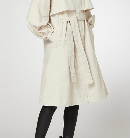 Remain Birger Christensen trenchcoat L 40 lys beige