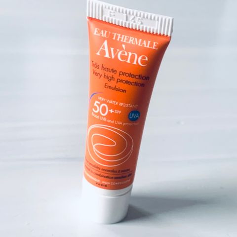 Avene solkrem faktor 50+ 🧡 5 ml til reise