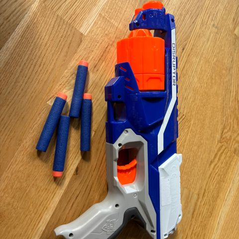 Nerf pistol med kuler