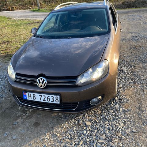 Golf 6 1,6 tdi 4motion selges kun i deler 6 trinn manuell