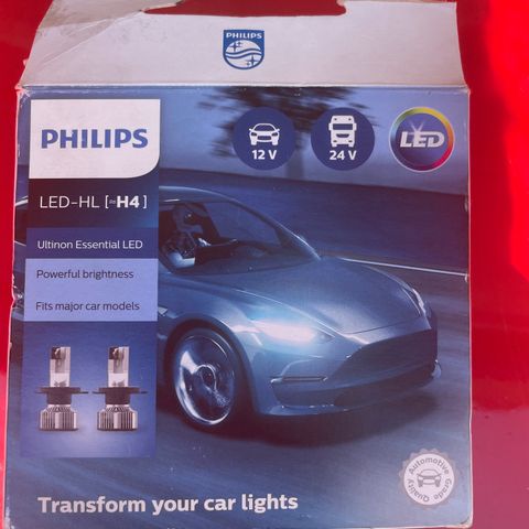 Philips led hl h4 ultinon essential led